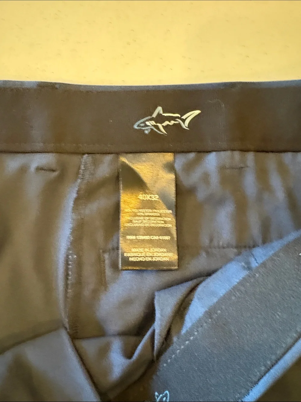 Greg Norman Mens 40x32 Navy Golf Pants